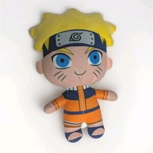 Naruto Uzumaki Plush 9” Toy Factory Biz Media Masashi Kishimoto 2024 Stuffed